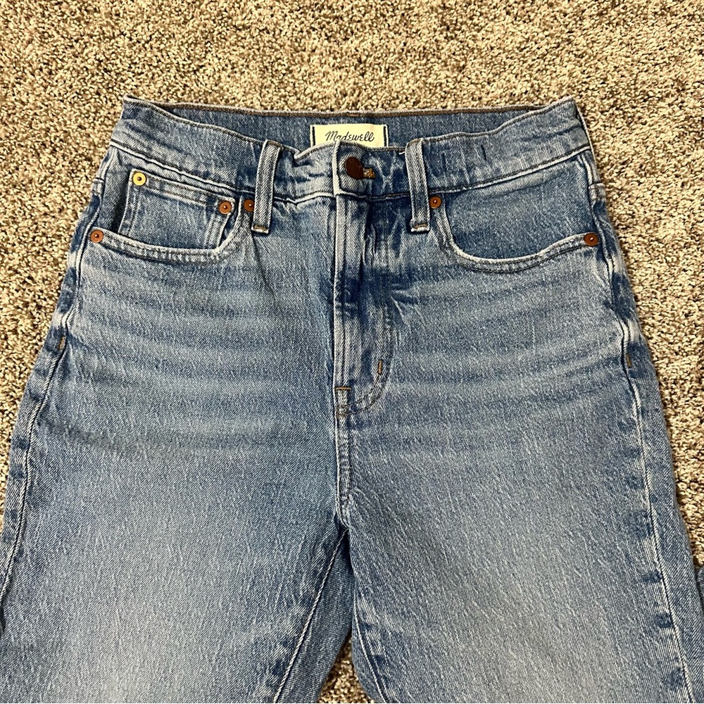 Madewell Perfect Vintage Women’s Medium Wash Denim Jeans Size 26